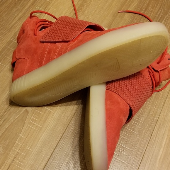 Adidas Tubular Invaders Red Seude - Picture 5 of 5